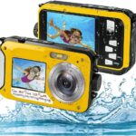 DOUBLE SCREENS WATERPROOF CAMERA (YELLOW COLOR)