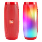PORTABLE STEREO BT SPEAKER TG-157 ( RED COLOR )