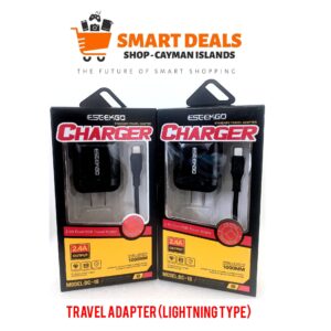 ESEEKGO  STANDARD TRAVEL ADAPTER CHARGER - LIGHTNING