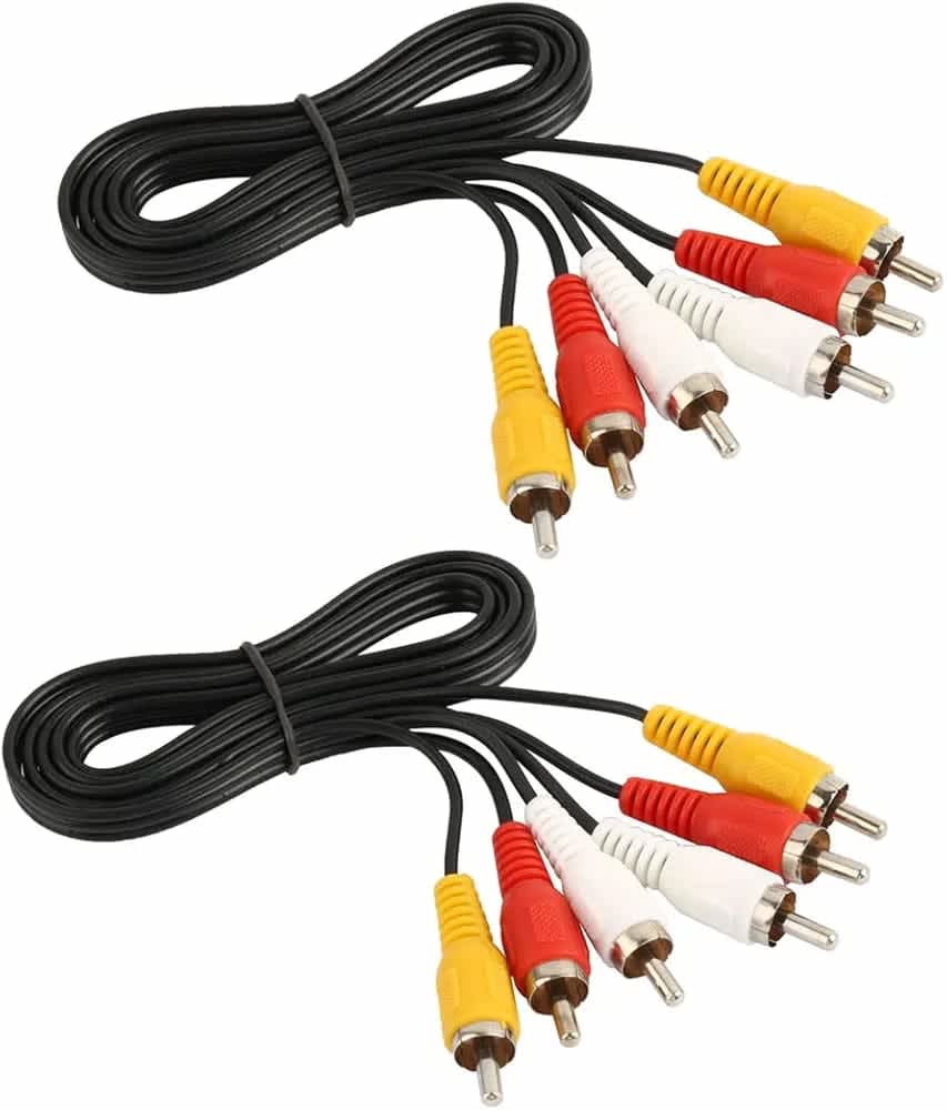 CABLE – 3RCA MALE TO MALE AUDIO VIDEO CABLE