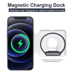 MAGNETIC CHARGING DOCK 2 IN 1 (ABK-Q500)