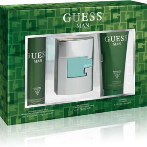 GUESS GIFT SET FOR MAN ( PERFUME/SHOWER GEL/DEODORANT