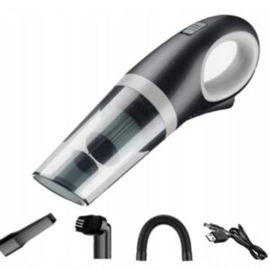 WIRELESS VEHICLE VACUUM CLEANER / RECHARGEABLE 120W - GRAY BLACK COLOR