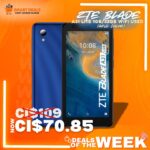 ZTE BLADE A31 LITE  (AZUL COLOR) - 1GB/32GB