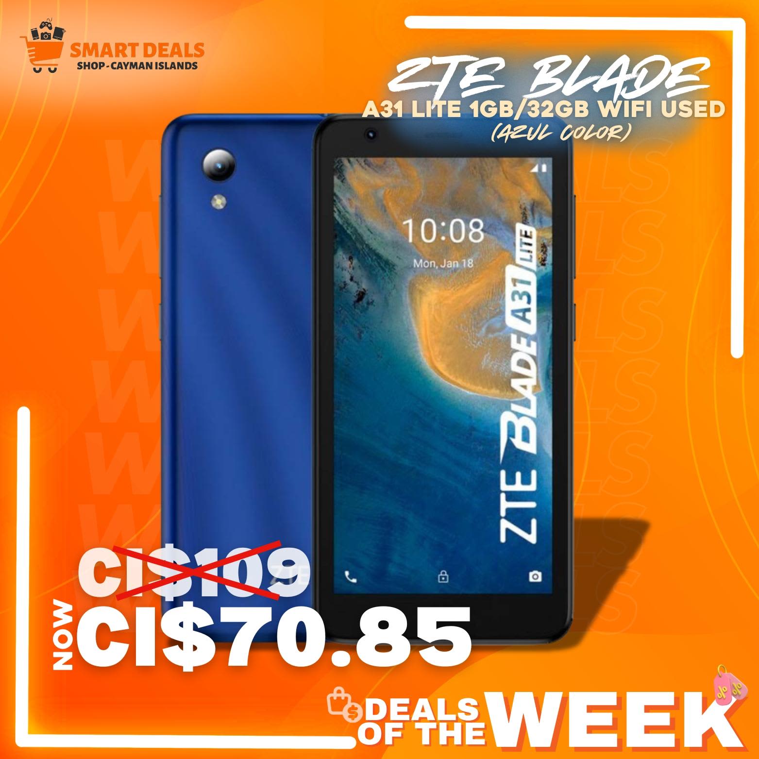 ZTE BLADE A31 LITE (AZUL COLOR) – 1GB/32GB