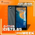 ZTE BLADE A31 LITE  (GREY COLOR) - 1GB/32GB
