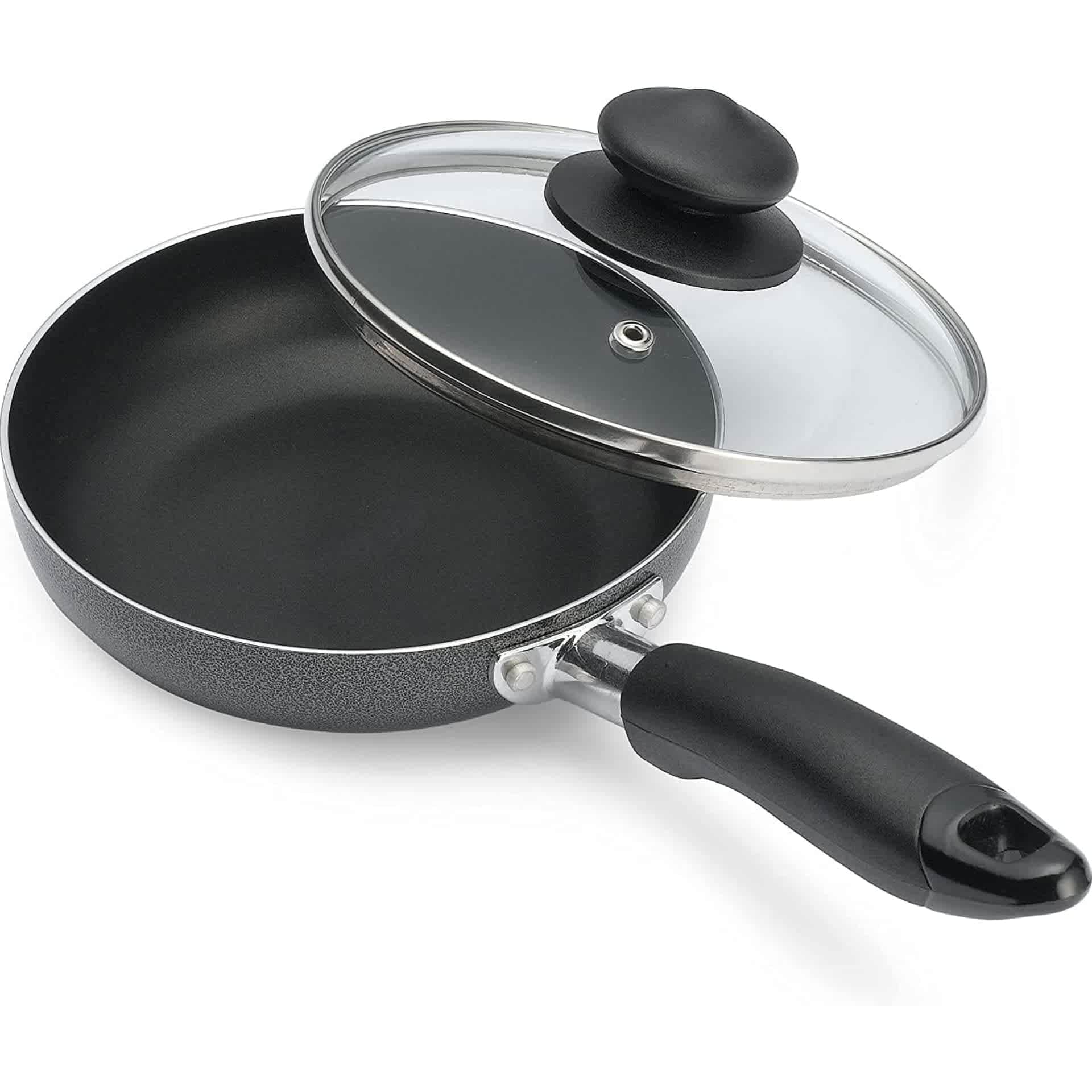 BENE CASA 6″ NON-STICK FRY PAN WITH GLASS LID