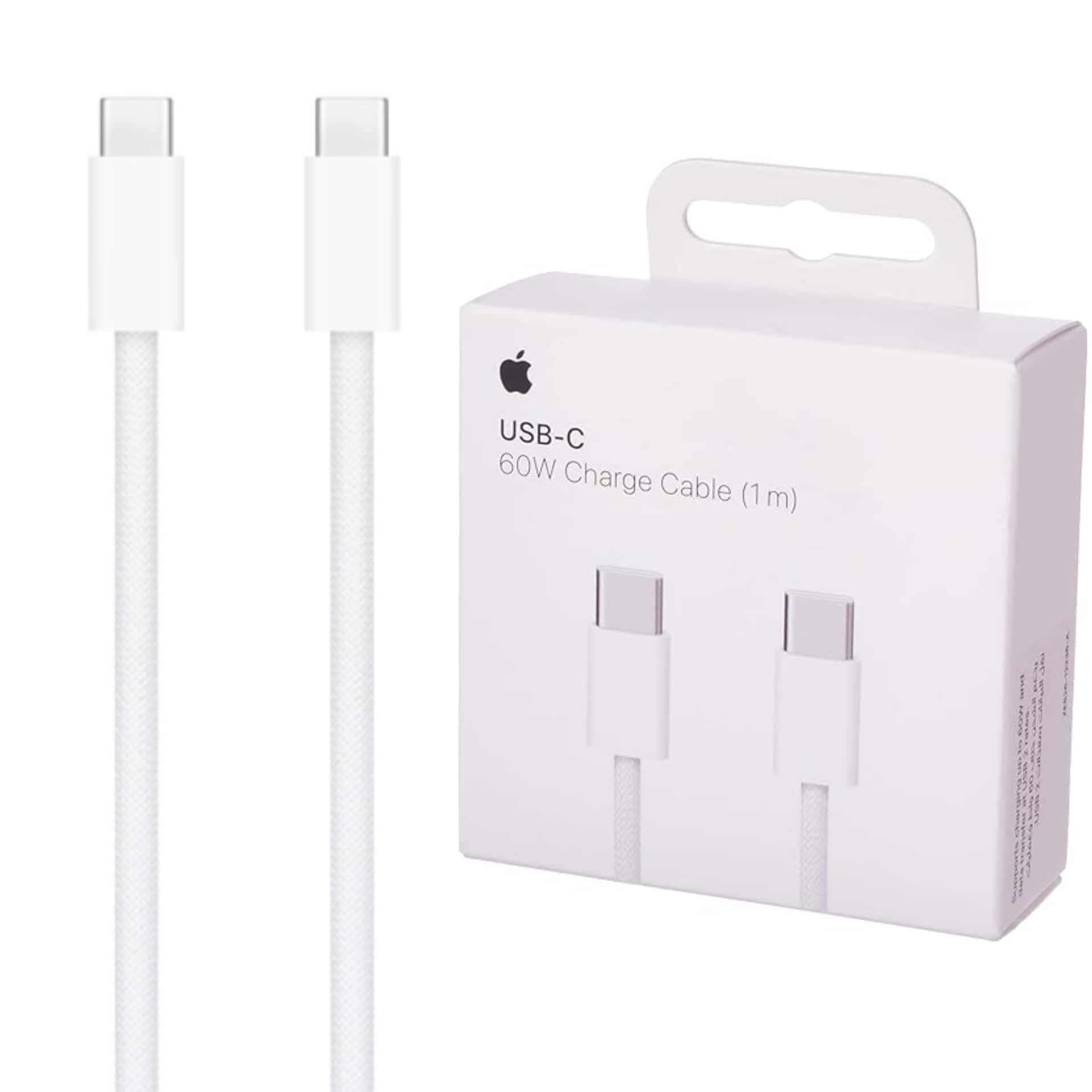 APPLE USB-C TO USB-C 60W CHARGING CABLE (1M) (MQKJ3AM/A)