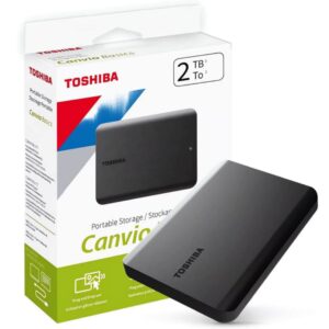 TOSHIBA PORTABLE EXTERNAL HARD DRIVE 2TB