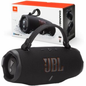 JBL CHARGE 6 PORTABLE BLUETOOTH SPEAKER IPX7/WATERPROOF (BLACK COLOR)