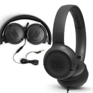 JBL TUNE 500 PURE BASS SOUNDS/HANDS FREE CALLS (BLACK COLOR)