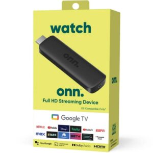 ONN FULL HD STREAMING DEVICE/GOOGLE TV BOX HD