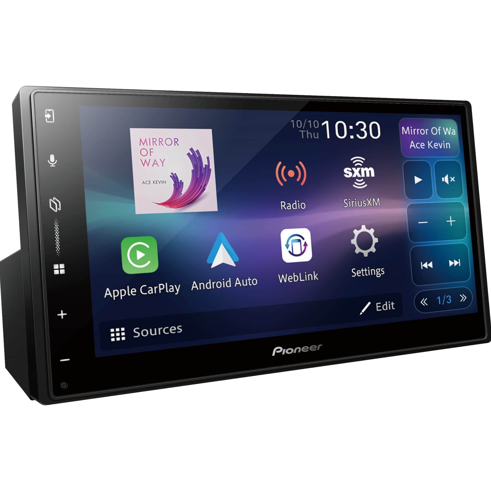 PIONEER 6.8″ RDS AV RECEIVER (DMH-W3000NEX)