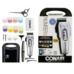 CONAIR 20 PIECES NUMBER CUT /HOME HAIRCUTTING KIT