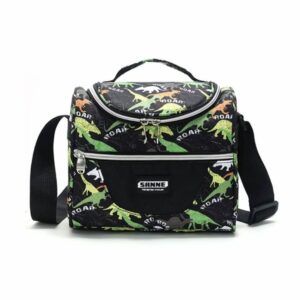 LUNCH BAG "GREEN DINOSAUR"