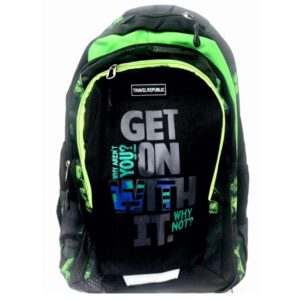 TRAVEL REPUBLIC BAG GREEN COLOR
