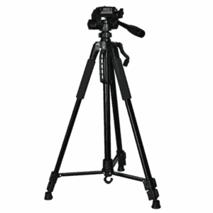 TRIPOD 3366 QUALITY 1.7M PORTABLE PHONE LIVE SELFIE TRIPOD DV SLR CAMERA STAND (BLACK)