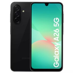 SAMSUNG  GALAXY A26 5G  6GB/128GB (BLACK COLOR/SM-A266M/DS)