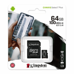 KINGSTON HIGH SPEED SD CARD 64GB "100MB/S"