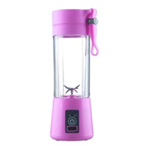 PORTABLE AND RECHARGEABLE BATTERY JUICE BLENDER - PURPLE COLOR