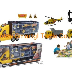 14-INCH SLIDING LARGE TRAILER ENGENEERING CONTAINER TRUCK /METAL HAULER